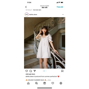 Pass đầm dottie