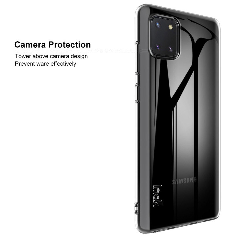 [Chính Hiệu iMak] Ốp lưng Samsung Note 10 Lite A81 M60s UX-5 Dẻo trong suốt