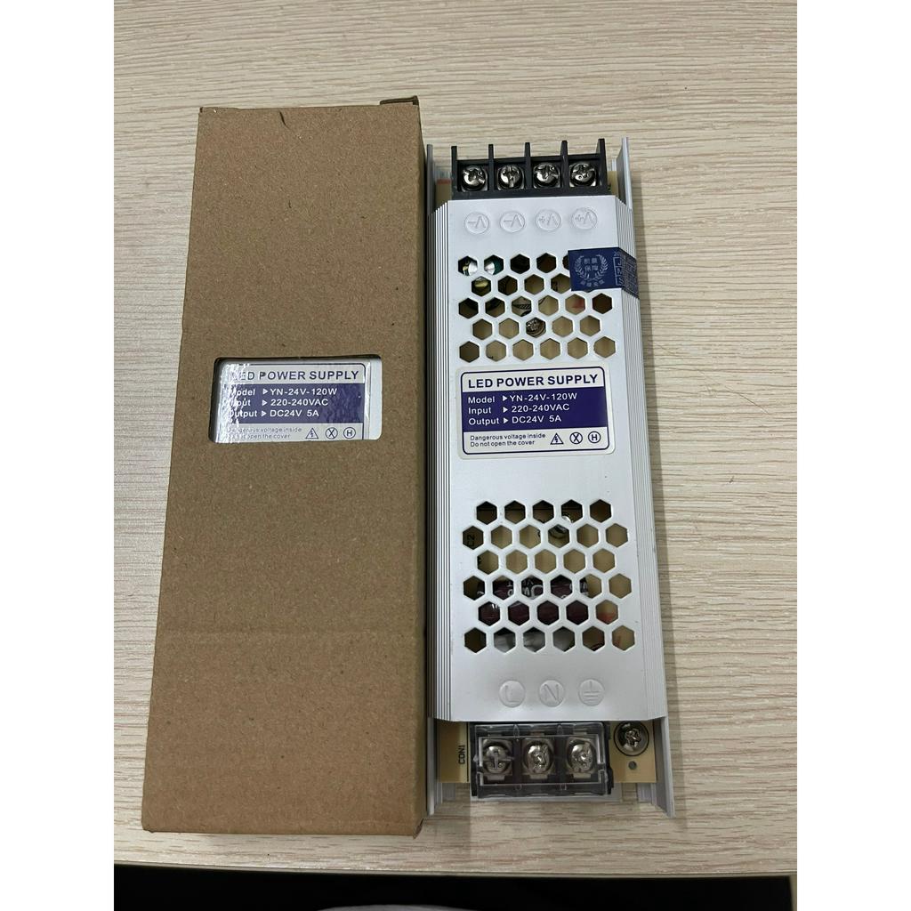 Nguồn 24V các công suất Nguồn mỏng 24V hàng tốt dùng cho công trình bảo  hành 1 năm