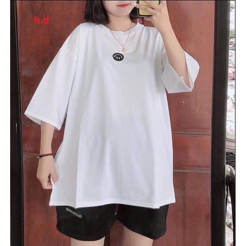Sét bộ mặt cười + quần đùi chữ TH6