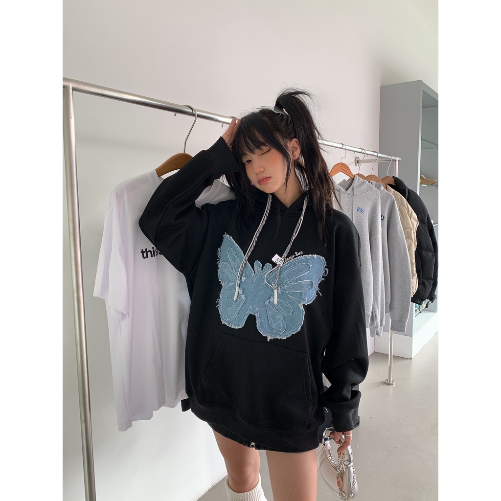 Áo Hoodie Tay Dài Dáng Rộng In Họa Tiết Thời Trang Hàn Quốc Mới Cho Nữ