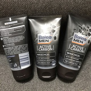 SỮA RỬA MẶT BALEA MEN ACTIVE CARBON 150ml