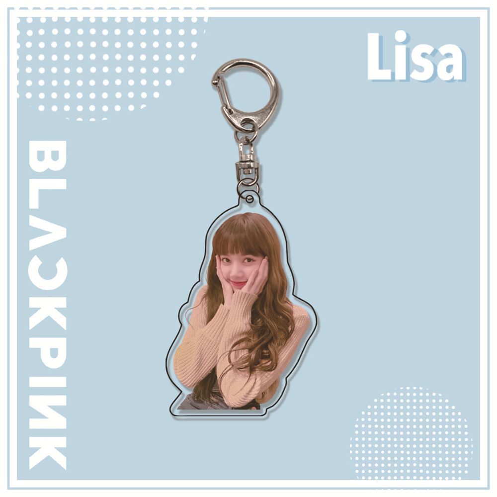 Móc Khóa Hình Lisa Blackpink Dễ Thương