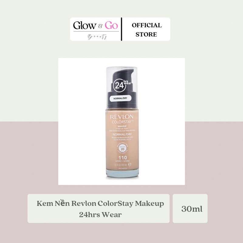 Kem Nền Che Khuyết Điểm, Kiềm Dầu, Mịn Màng Revlon ColorStay Makeup 24hrs Wear 30ml