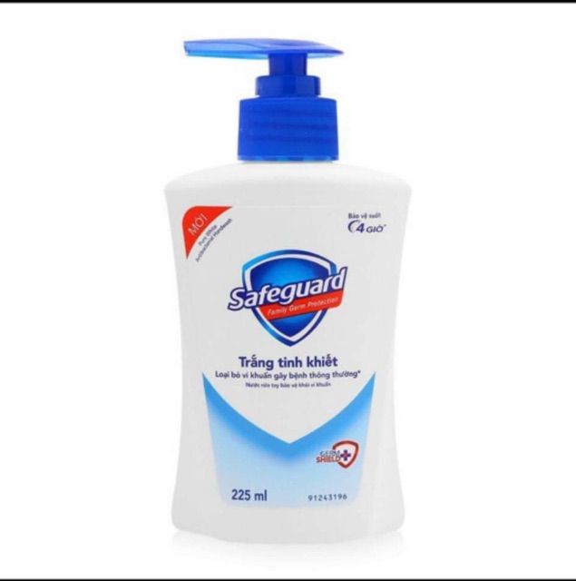 Nước rửa tay Safeguard 225ml