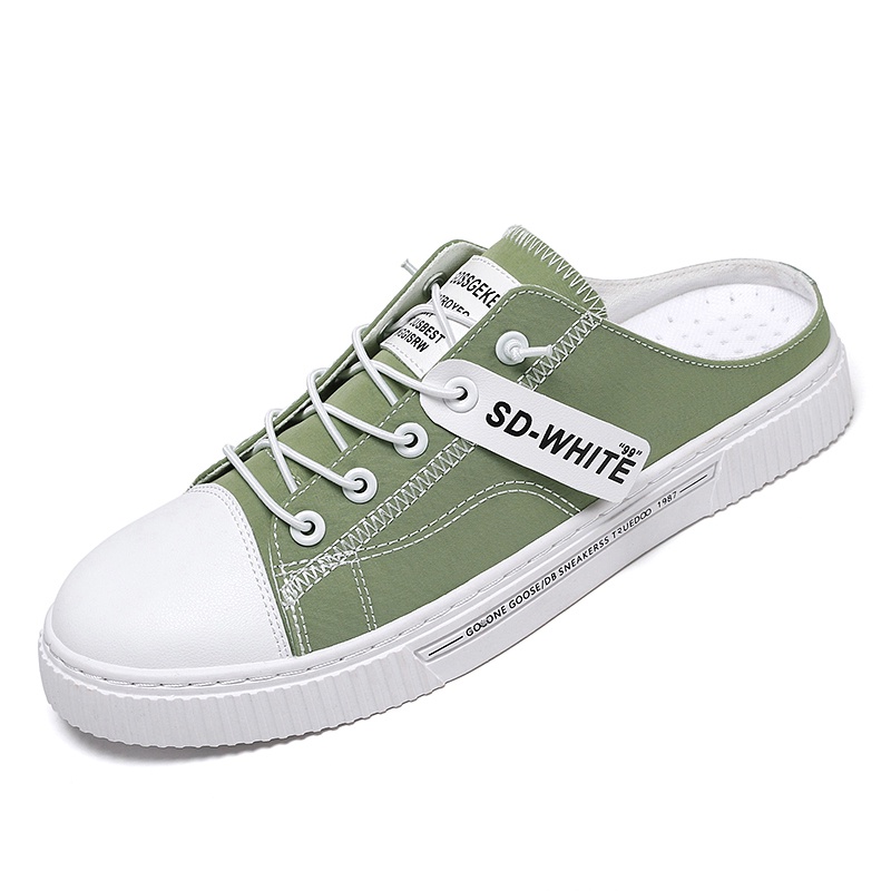 Giày lười vải canvas đế bằng trọng lượng nhẹ dành cho nam