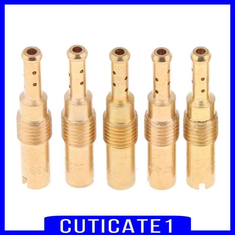 Bộ Chế Hòa Khí Cuticate1) 5-pair Jet Kit # 32 33 35 38 40 Cho Gy6 Oko Cvk Koso