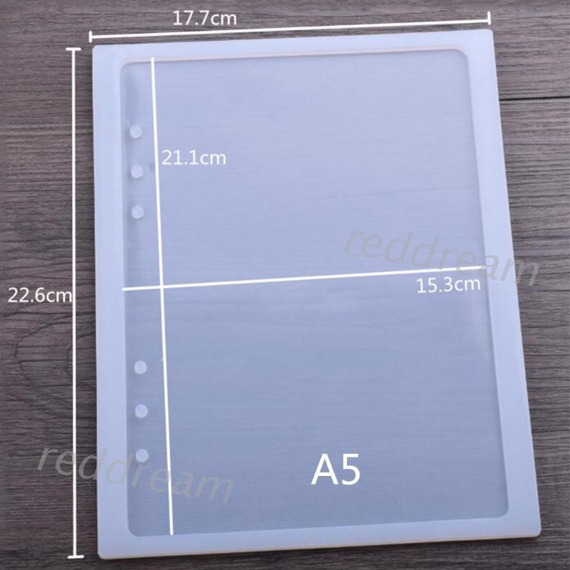 Khuôn Silicon Làm Đồ Trang Sức Hình Quyển Sách A5A6A7
