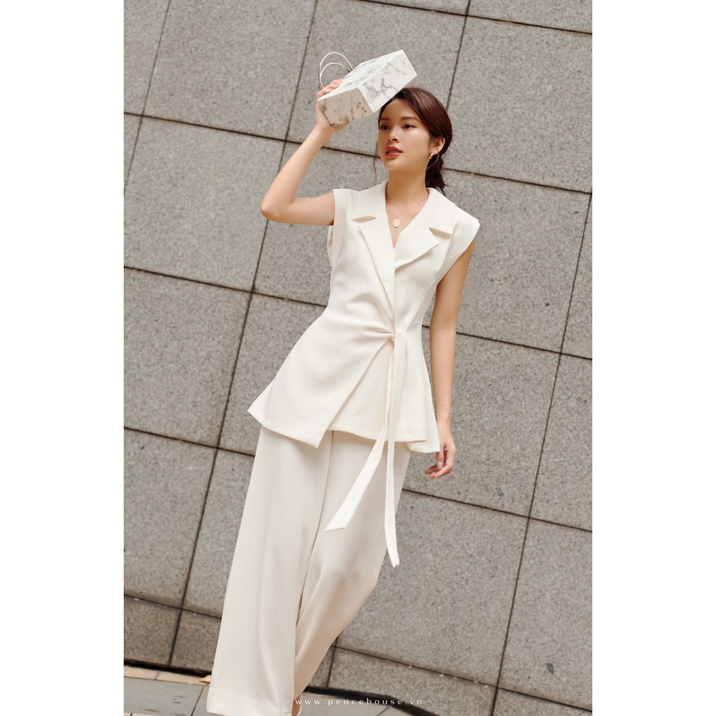 [Mã FAGREEN245 giảm 10% tối đa 30K đơn 99K] Đầm vest buộc dây , Peace House Clothing | BigBuy360 - bigbuy360.vn