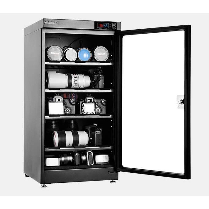 Tủ chống ẩm Andbon AD-100S , hộp hút, chống ẩm HLSTUDIO, dùng chống ẩm máy ảnh, công nghệ cao, tiết kiệm điện