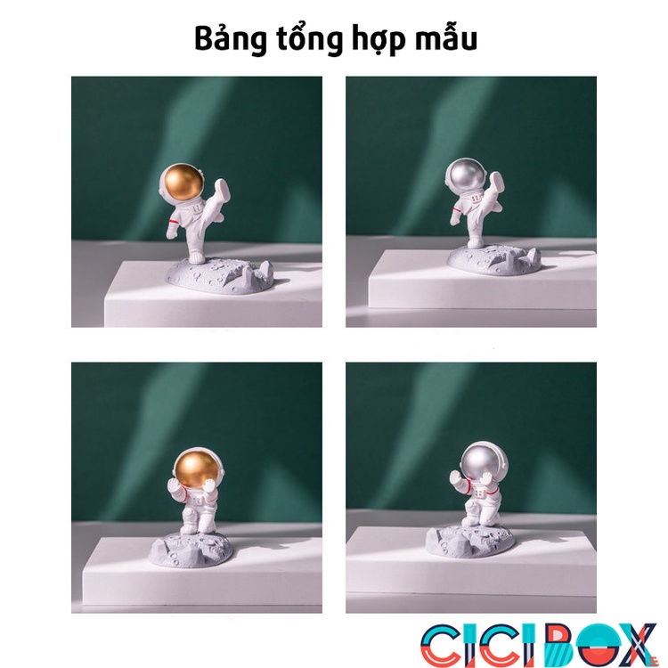 Giá Đỡ Điện Thoại Để Bàn Đáng Yêu Hình Phi Hành Gia, Giá Đỡ Ipad Đa Năng Tiện Lợi CICIBOX