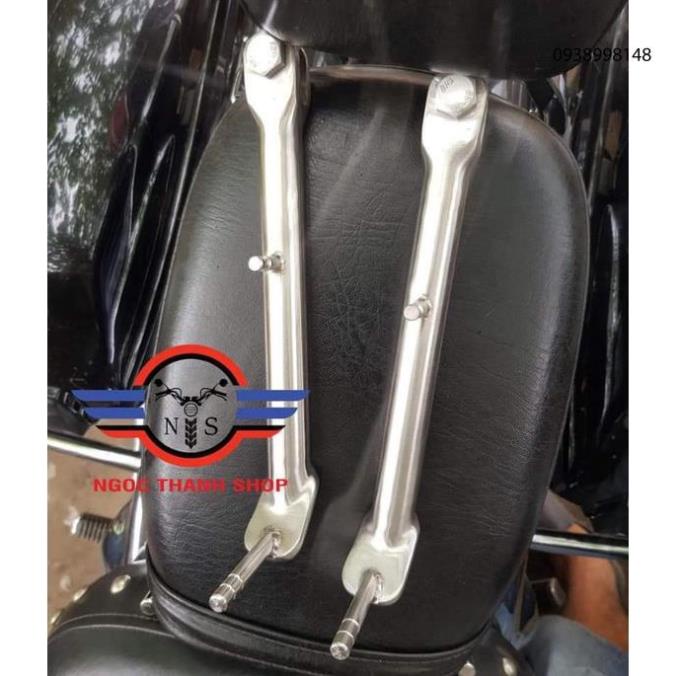 Phiên bản chân chống nghiêng cao hơn 1cm và 2cm 100% Inox cho GZ125 GZ125 HS GZ và GZ150A GZ150-A