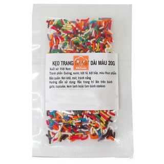 Bông Đường Hạt Dài Màu Sắc Nhỏ 20g
