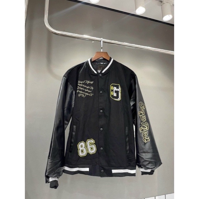 ÁO BOMBER TAY DA G 86