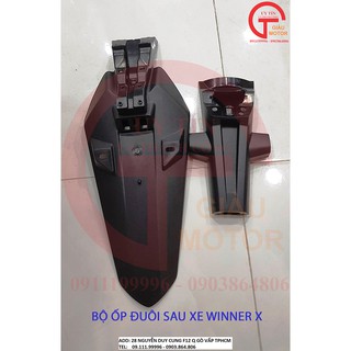 BỘ ỐP BẢO VỆ , CHẮN BÙN ĐUÔI SAU CHO XE WINNER X CHÍNH HÃNG