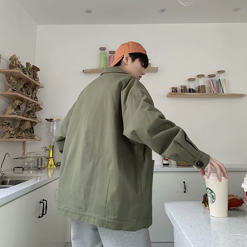 Áo Khoác Thời Trang Mùa Thu Nhật Bản Dành Cho Nam / Size S-2xl | BigBuy360 - bigbuy360.vn