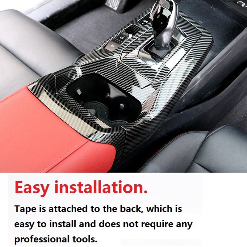 Khung Trang Trí Bảng Điều Khiển Cần Gạt Số / Cốc Nước Cho Xe Hơi MG 5 MG5 2020 2021