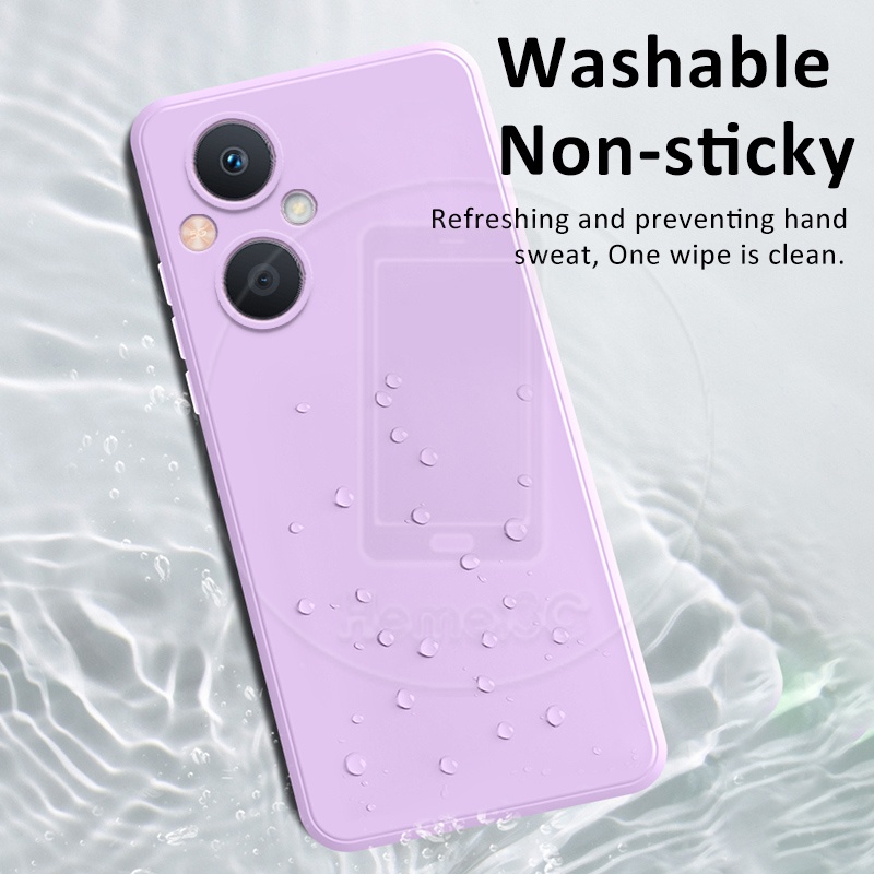 Ốp Điện Thoại TPU Mềm Hình Vuông Cho Oppo Reno 7 7Z Pro Reno7Z 5G