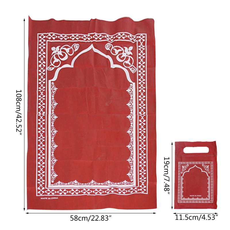 Thảm Cầu Nguyện Hồi Giáo Có Thể Gập Lại