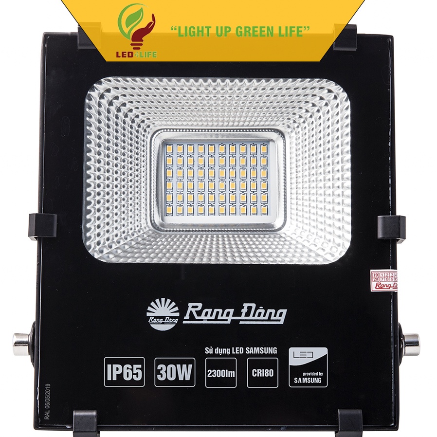 Đèn Pha LED Rạng Đông 70W 100W 150W 200W IP65, Chống Bụi,Chống Nước,Chiếu sáng ngoài trời, Model: CP06 70W 100W 150W 200