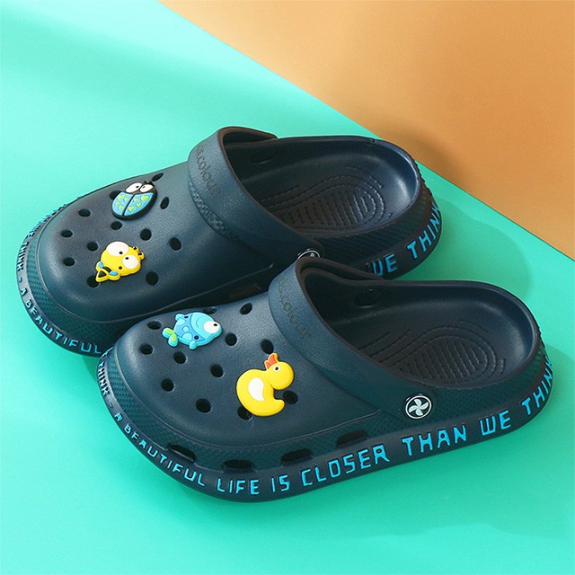 Dép Sục Trẻ Em Dép Kazoo CR01 Đế Siêu Mềm Chống Trơn Trượt Cho Bé