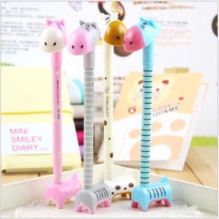 Bút nước, bút bi hình hươu cao cổ, con lừa hoạt hình