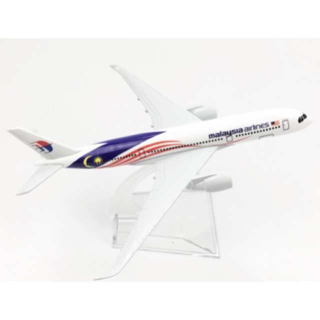 ⚡FREESHIP⚡ RẺ NHẤT⚡ Mô hình máy bay Malaysia a350 20cm có bánh xe