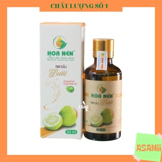 Tinh dầu bưởi mọc tóc dưỡng tóc massage thơm phòng Hoa Nén 50ml