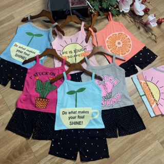 Bộ 2 dây bé gái mùa hè 6-22kg
