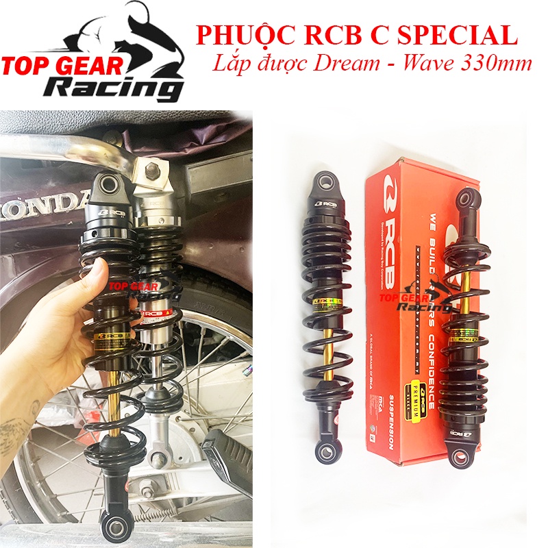 Phuộc RCB C Series Special Ty Vàng Giảm Xóc 335mm Wave Dream Giá 1 Đôi &lt;TOPGEAR&gt;