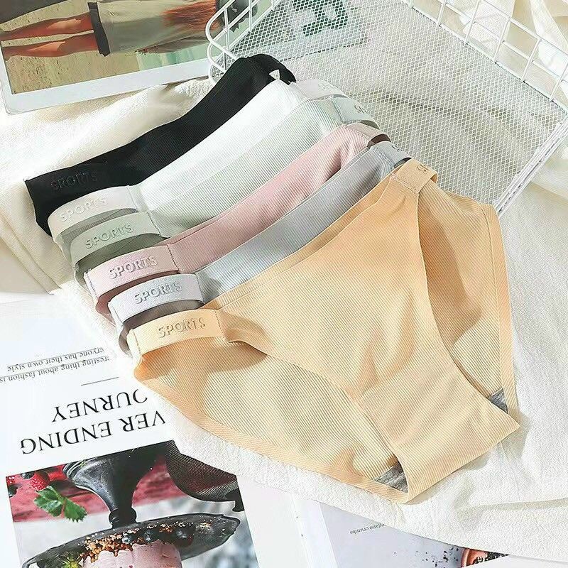 Quần Lót Nữ Đúc Su Gân Tăm Tàng Hình Chữ SPORT Thể Thao - QL 9026