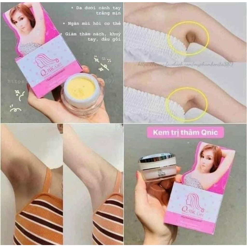 Kem Giảm Thâm Nách Qnic Thái Lan 15g
