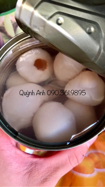 Vải thiều nước đường Thanh Hà 565gr