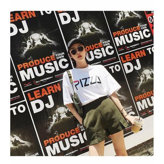 Áo phông rộng PIZZA hot hit 2018
