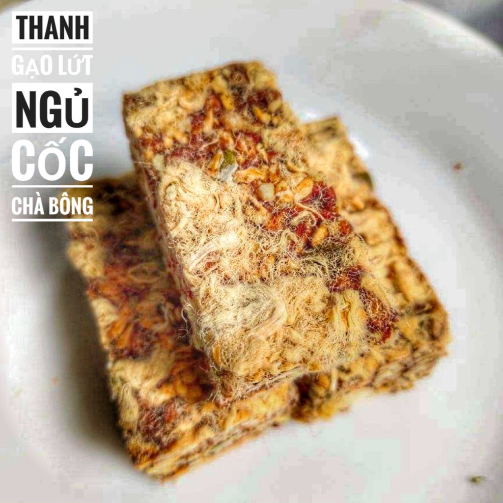 Thanh gạo lức chà bông mix hạt dinh dưỡng [FREESHIP TỪ 50K) thơm giòn