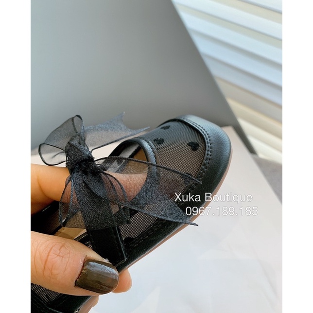 Giày Búp Bê Cao Cấp Bé Gái - Giày Nơ Công chúa Hàn Quốc Siêu mềm siêu nhẹ [Ảnh, Video thật]