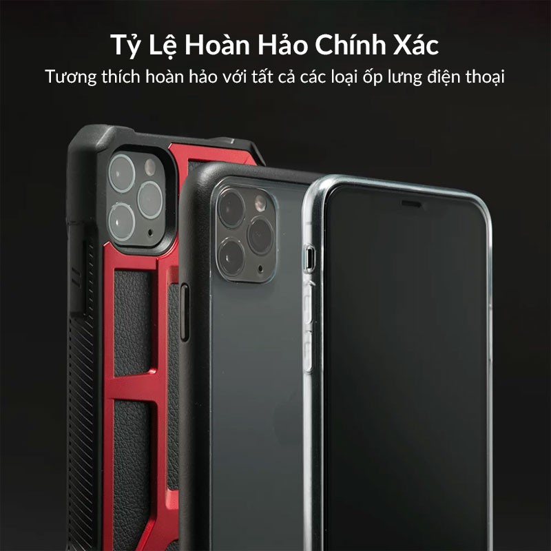 Kính Cường Lực iPhone 13, 12, 11 Series ZIFRIEND  Chống Trầy Xước, Chống Bám Vân Tay, Chuẩn 9H Độ Trong Full HD