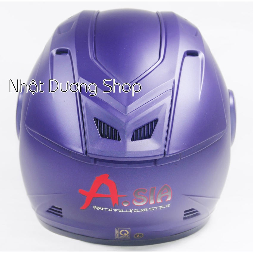 [Tặng áo mưa Honda]Mũ bảo hiểm xe mô tô trùm đầu có kính chắn bụi bảo vệ tốt mặt và đầu khi va chạm, có kính chắn gió