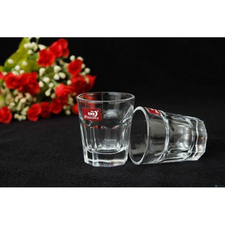 Bộ 6 chén thủy tinh nhỏ uống rượu