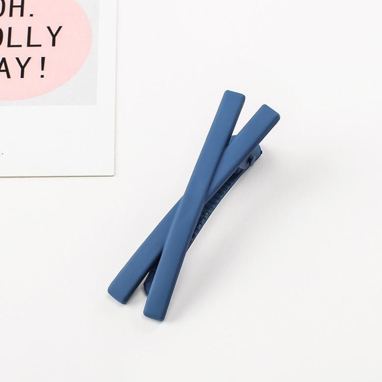 Kẹp Tóc 𝙍𝙚̉ 𝙉𝙝𝙖̂́𝙩 𝙑𝘽𝘽 Nơ, Cặp Tóc chữ X đủ màu sắc trơn , thời trang dễ thương, trang điểm cho mái tóc gọn gàng.