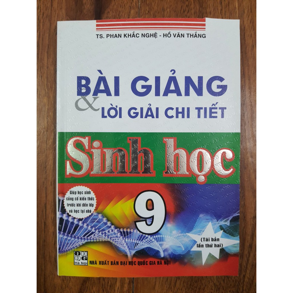 Sách - Bài giảng và lời giải chi tiết Sinh học 9