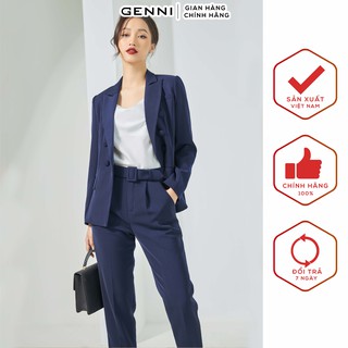Áo vest vạt chéo 6 cúc GAV008 - Genni