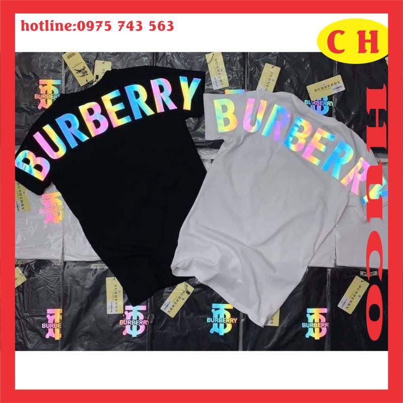 áo phông hè, áo thun tay lỡ BB..R 2 mẫu chất cotton phản quang và tráng gương nam nữ form thụng unisex ulzzang giá rẻ QC