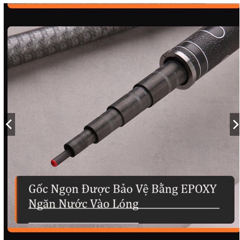 Cần Câu Tay Câu Đài Hắc Vân Phong Bạo Lực Độ Cứng 5H CC8