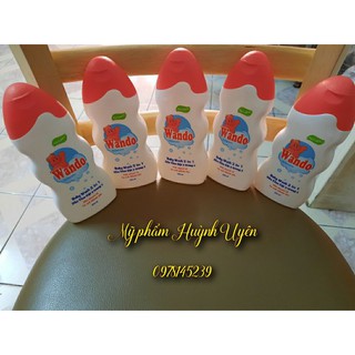TẮM GỘI 2IN1 WANDO CHO BÉ ( 200ML)