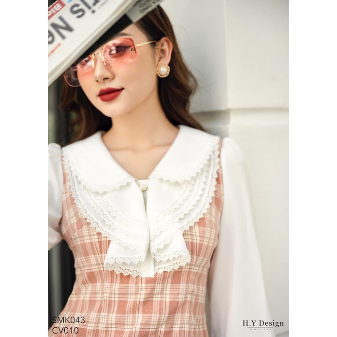 Áo kiểu tiểu thư, thanh lịch thiết kế H.Y Design - SMK043