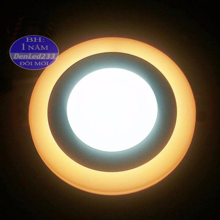 ĐÈN ỐP NỔI MÂM LED TRÒN, VUÔNG VIỀN MÀU 18W-24W.