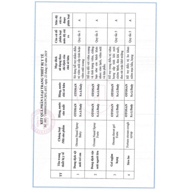 Xịt mũi OTOSAN NASAL SPRAY BABY_ chuyên biệt cho trẻ nhỏ và trẻ sơ sinh_nhập khẩu chính hãng