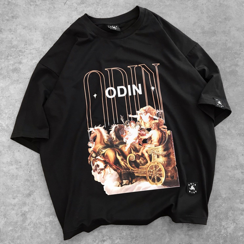 Áo thun Oversize in hình The Heaven Tee cao cấp, áo phông nam nữ unisex Odin Clothing