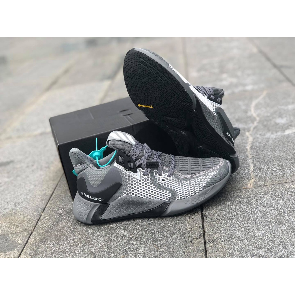 [ Full Box ] - Giày Thể Thao Nam Adidas Aphabounce Bản Mới Nhất 2020 - Phiên Bản Xám Full